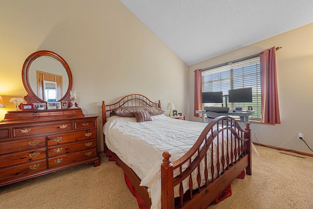 15610 24th Ave N Unit F, Plymouth, MN 55447 - carpeted bedroom with lofted ceiling, multiple windows, and baseboards