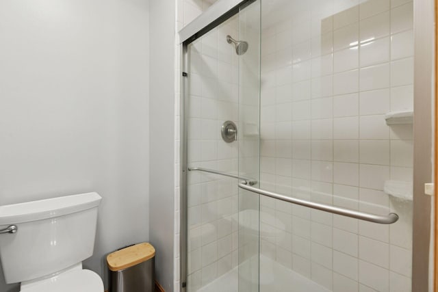 1502 Rocky Ln, Eagan, MN 55122 - full bath with a stall shower and toilet