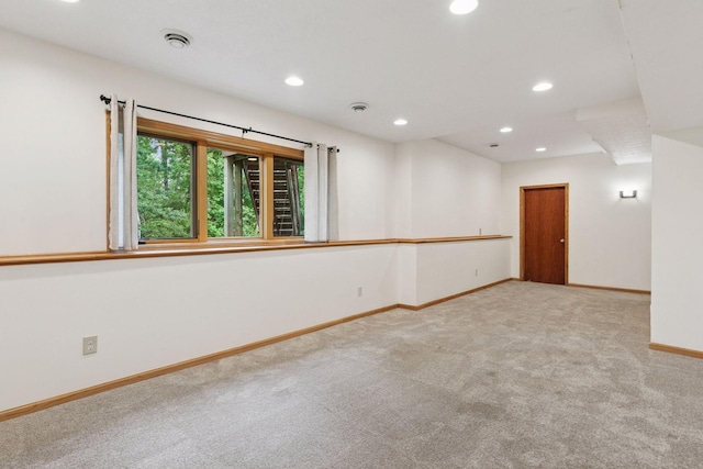 1502 Rocky Ln, Eagan, MN 55122 - unfurnished room featuring carpet, recessed lighting, and baseboards