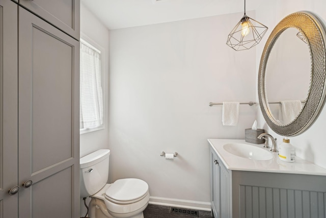 200 Marie Ave W, West Saint Paul, MN 55118 - half bathroom featuring toilet and vanity