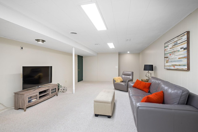 1305 Unity Ave N, Golden Valley, MN 55422 - living area with carpet flooring