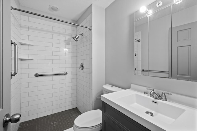 6331 Saint Croix Trl N, Stillwater, MN 55082 - full bathroom featuring toilet, vanity, and a shower stall