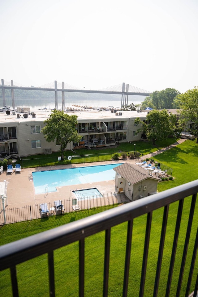 6331 Saint Croix Trl N, Stillwater, MN 55082 - community pool featuring a water view