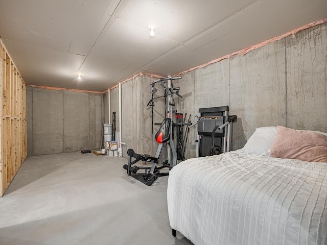 3309 171st Ave NE, Ham Lake, MN 55304 - bedroom featuring concrete floors