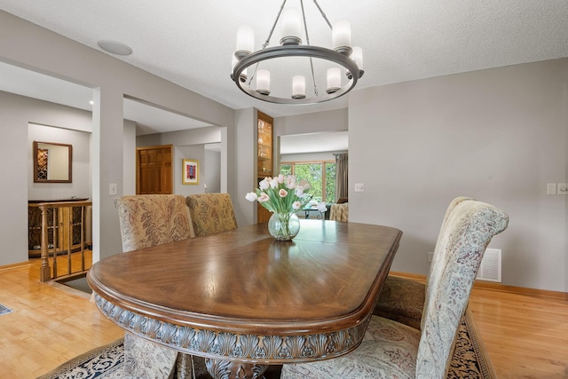6136 Arctic Way, Edina, MN 55436 - dining room featuring a chandelier and wood finished floors
