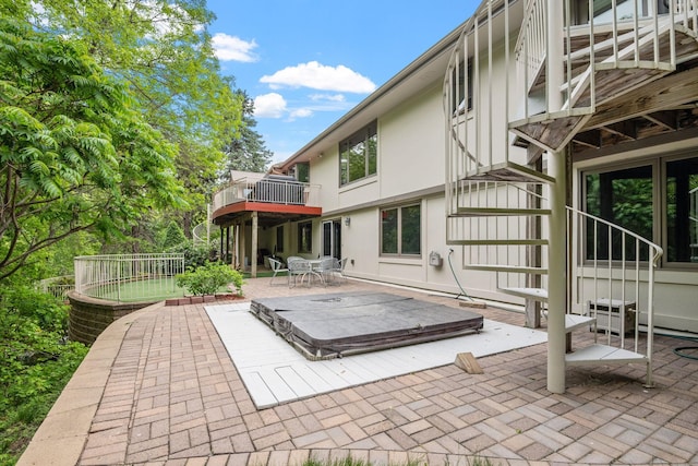 6136 Arctic Way, Edina, MN 55436 - view of patio / terrace featuring a wooden deck