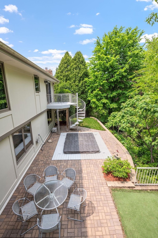 6136 Arctic Way, Edina, MN 55436 - view of patio with outdoor dining area