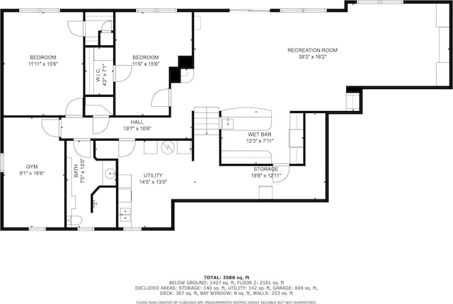 6136 Arctic Way, Edina, MN 55436 - view of property floor plan