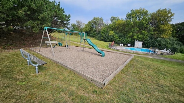 1903 Silver Bell Rd Unit 219, Eagan, MN 55122 - community play area featuring a lawn and a community pool