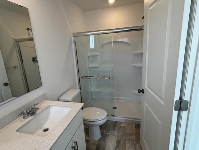 6272 205th St N, Forest Lake, MN 55025 - bathroom with vanity and a stall shower
