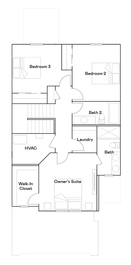 6272 205th St N, Forest Lake, MN 55025 - view of floor plan / room layout