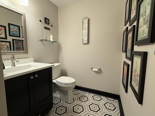 6813 Boudin St NE, Prior Lake, MN 55372 - bathroom featuring vanity and tile patterned floors