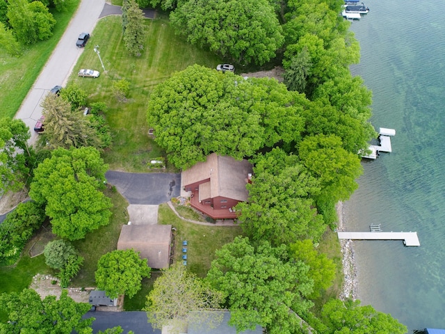 21534 275th Ave, Glenwood Twp, MN 56381 - drone / aerial view of a large body of water
