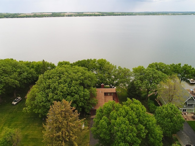 21534 275th Ave, Glenwood Twp, MN 56381 - drone / aerial view of a nearby body of water