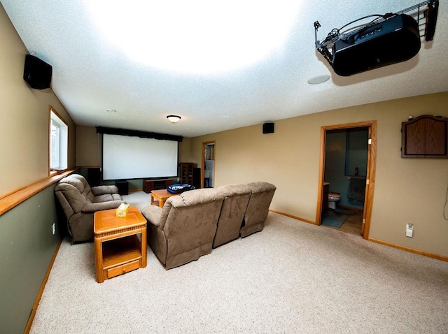 2030 Joes Lake Rd SE, Cambridge, MN 55008 - home theater room with carpet flooring and baseboards