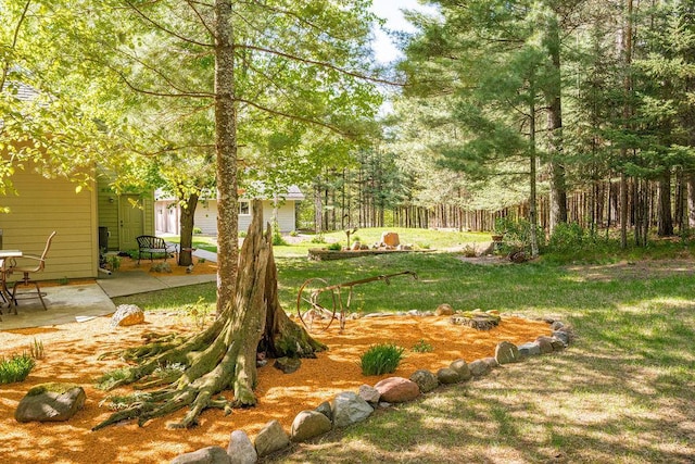 79394 Long Lake Rd, Kettle River Twp, MN 55795 - view of grassy yard featuring a patio area