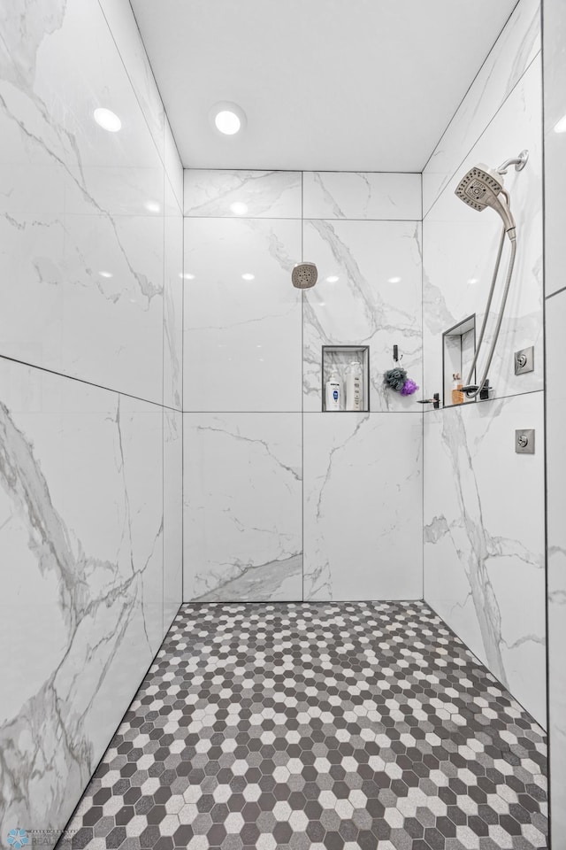 7886 Firefly Ln, Horace, ND 58047 - full bathroom with a marble finish shower