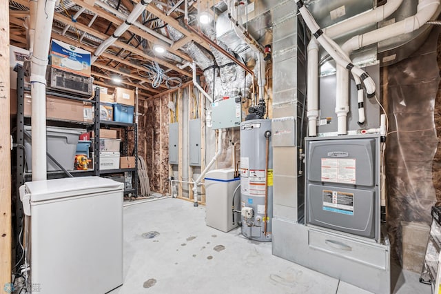 7886 Firefly Ln, Horace, ND 58047 - utilities featuring water heater and electric panel