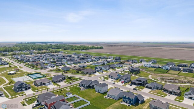 7886 Firefly Ln, Horace, ND 58047 - aerial overview of property's location featuring nearby suburban area