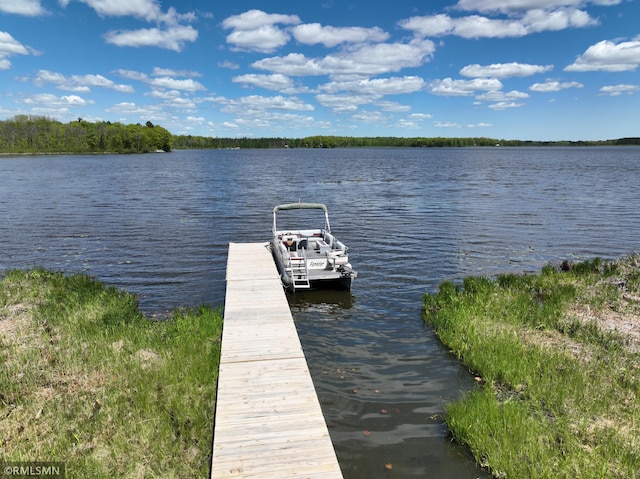 3004 370th Ave, Sandstone, MN 55072 - dock with a water view