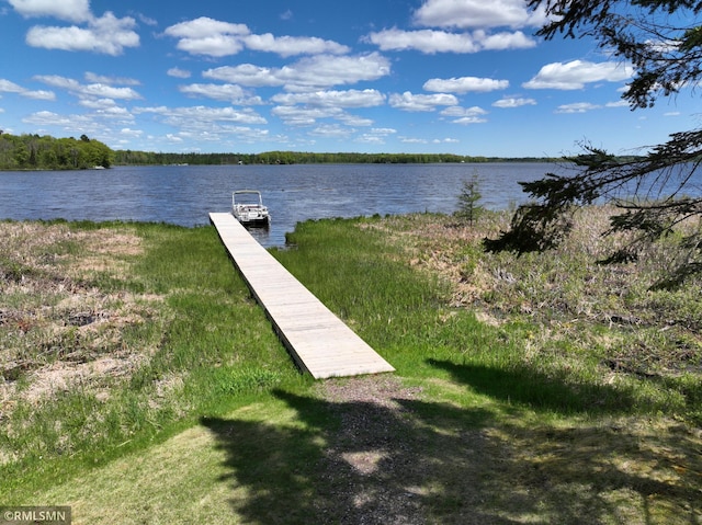 3004 370th Ave, Sandstone, MN 55072 - dock with a water view