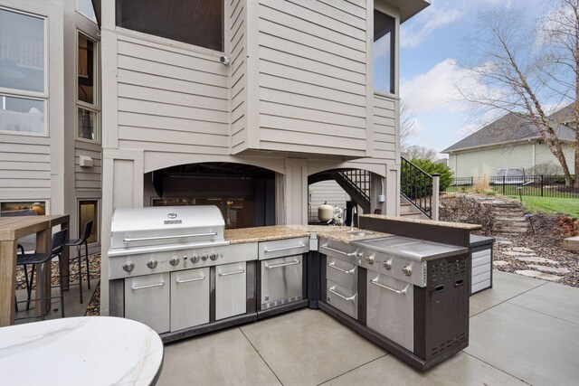 330 Lythrum Ln, Medina, MN 55340 - view of patio with stairway