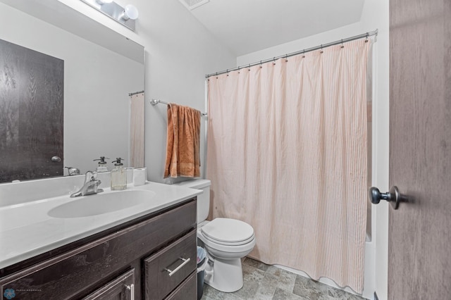 2128 Admiral Dr W, West Fargo, ND 58078 - bathroom featuring vanity and toilet