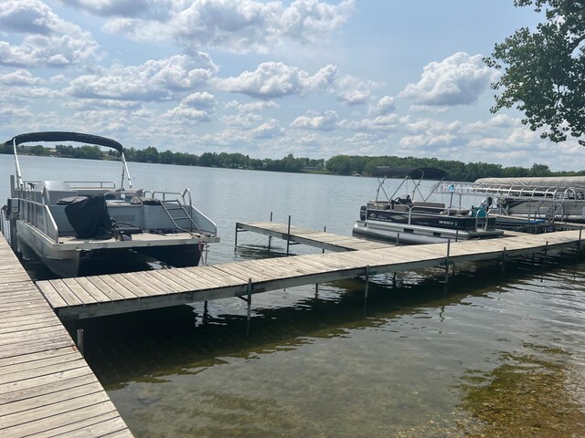 13240 Devils Lake Rd NW Unit 27And 26, Brandon Twp, MN 56315 - dock with a water view