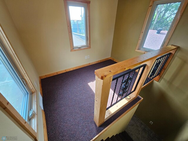 609 1st St N, Wahpeton, ND 58075 - carpeted empty room with baseboards