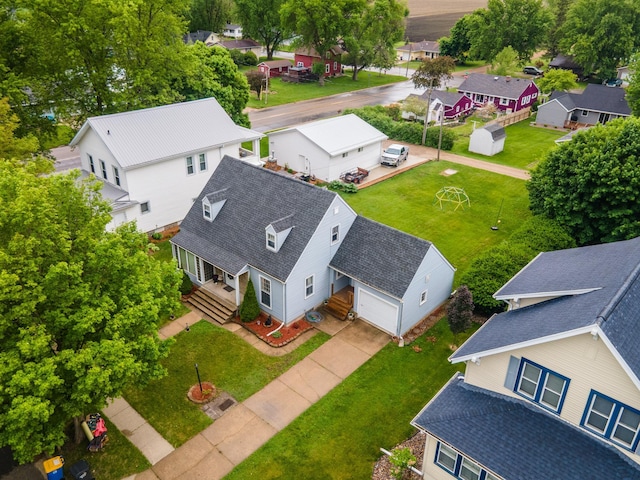 109 2nd St SW, Blooming Prairie, MN 55917 - aerial view of residential area