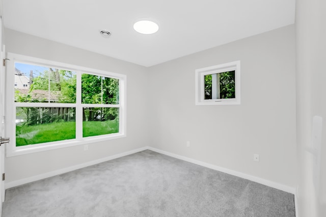 729 Burr St N, Saint Paul, MN 55130 - empty room with plenty of natural light, carpet, and baseboards