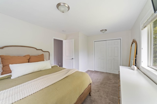 331 Locust St, Duluth, MN 55811 - bedroom with carpet flooring, multiple windows, a closet, and baseboards