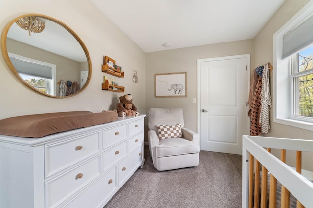 331 Locust St, Duluth, MN 55811 - carpeted bedroom with a nursery area