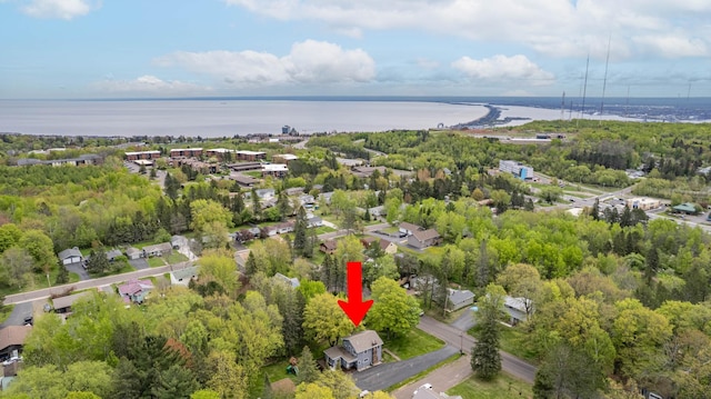 331 Locust St, Duluth, MN 55811 - view of property location featuring a large body of water and nearby suburban area