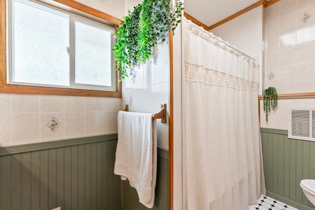 842 2nd St NW, Rochester, MN 55901 - full bathroom featuring toilet and curtained shower