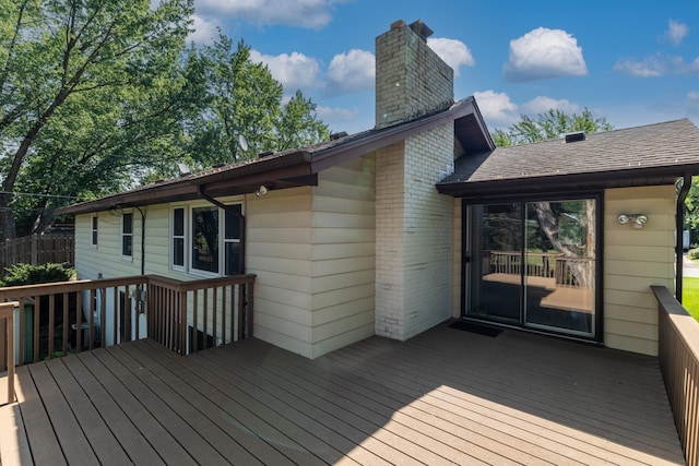 11748 Bittersweet St NW, Coon Rapids, MN 55433 - view of wooden deck