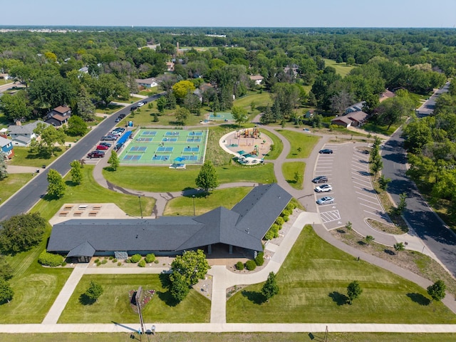 11748 Bittersweet St NW, Coon Rapids, MN 55433 - bird's eye view