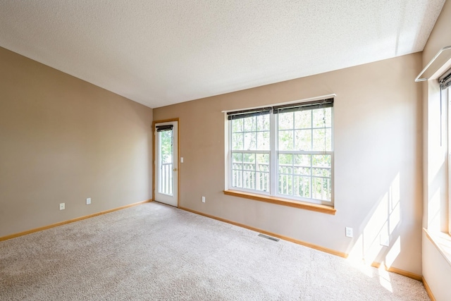 1005 Providence Dr, Shakopee, MN 55379 - carpeted empty room featuring baseboards and a textured ceiling