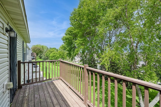 1005 Providence Dr, Shakopee, MN 55379 - view of wooden deck