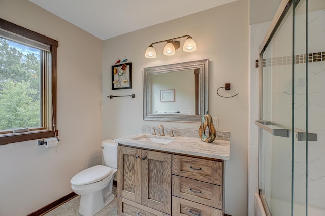 1167 56th St, Hudson, WI 54016 - full bathroom featuring toilet and vanity