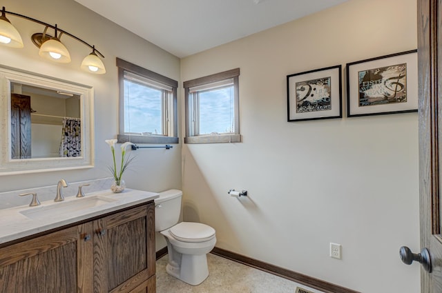 1167 56th St, Hudson, WI 54016 - bathroom with toilet and vanity