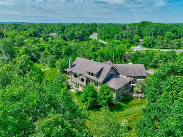 1167 56th St, Hudson, WI 54016 - view from above of property featuring a forest