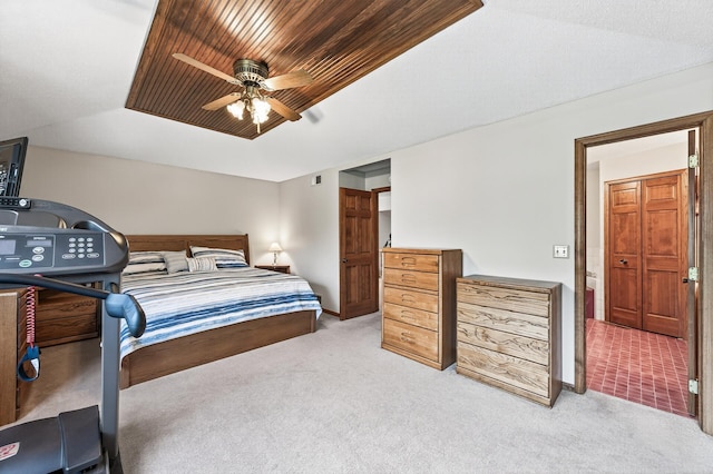 5711 Donegal Dr, Shoreview, MN 55126 - carpeted bedroom featuring baseboards and ceiling fan