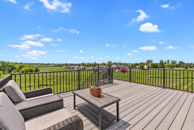 1609 75th Ave, Hammond, WI 54015 - deck featuring a lawn