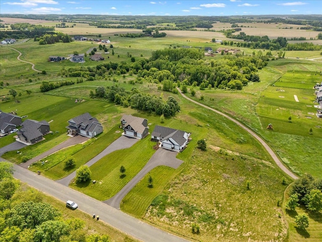 1609 75th Ave, Hammond, WI 54015 - aerial overview of property's location featuring rural landscape