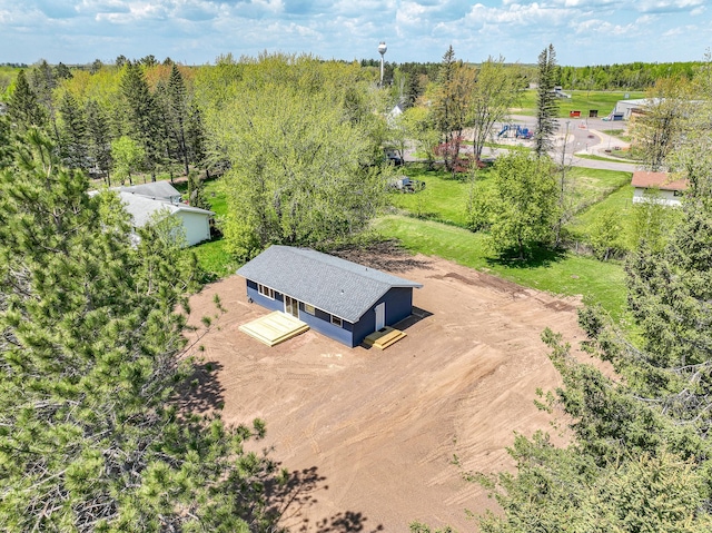 809 Crestwood Dr, Wrenshall, MN 55797 - view from above of property