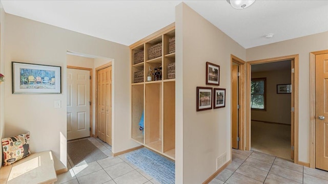 4132 Omaha Ln NW, Alexandria, MN 56308 - corridor with light tile patterned floors