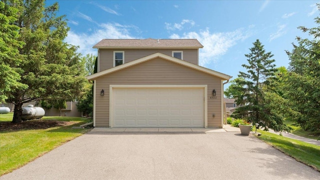 4132 Omaha Ln NW, Alexandria, MN 56308 - view of front of house with a garage
