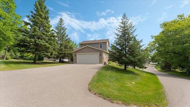 4132 Omaha Ln NW, Alexandria, MN 56308 - view of front of home with a front lawn and driveway