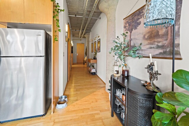 748 3rd St N Unit 504, Minneapolis, MN 55401 - hall featuring light wood-style flooring